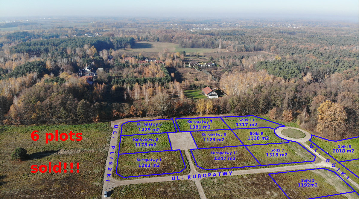 Building plots for sale